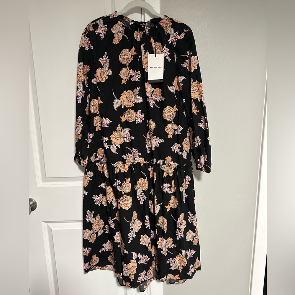 Who What Wear Midi Floral Dress Size Small
